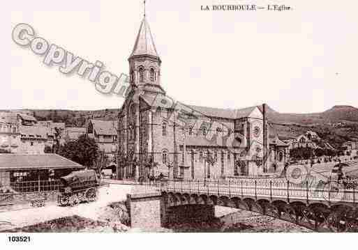 Ville de BOURBOULE(LA), carte postale ancienne