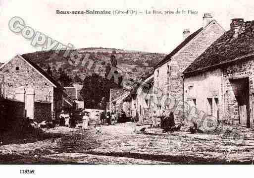 Ville de BOUXSSALMAISE, carte postale ancienne