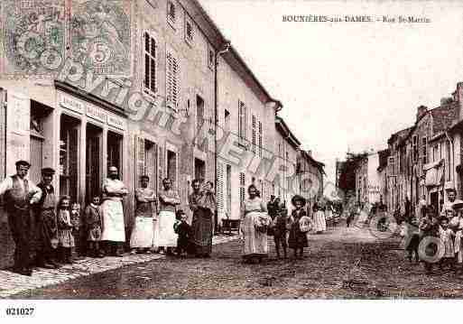 Ville de BOUXIERESAUXDAMES, carte postale ancienne