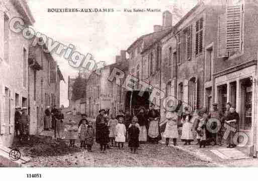 Ville de BOUXIERESAUXDAMES, carte postale ancienne