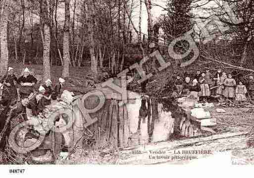 Ville de BRUFFIERE(LA), carte postale ancienne