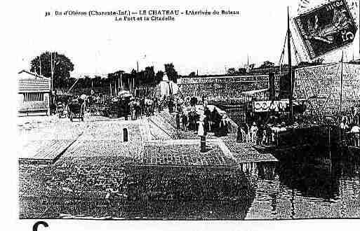 Ville de CHATEAUD'OLERON(LE), carte postale ancienne