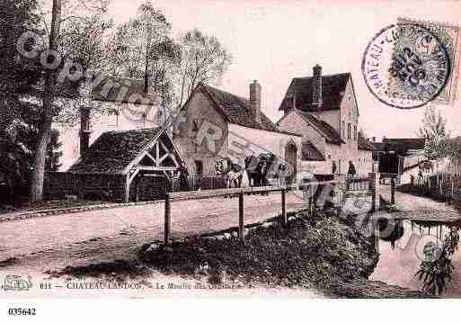 Ville de CHATEAULANDON, carte postale ancienne