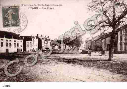 Ville de CHAUX, carte postale ancienne