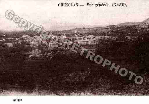 Ville de CHUSCLAN, carte postale ancienne Ville de CHUSCLAN, carte postale ancienne