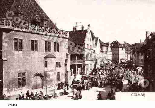 Ville de COLMAR, carte postale ancienne