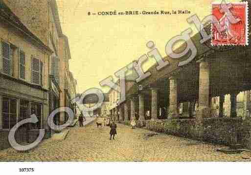 Ville de CONDEENBRIE, carte postale ancienne