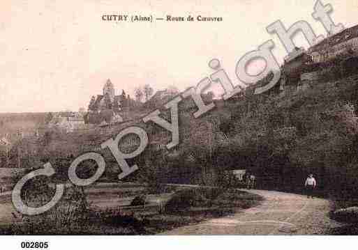 Ville de CUTRY, carte postale ancienne