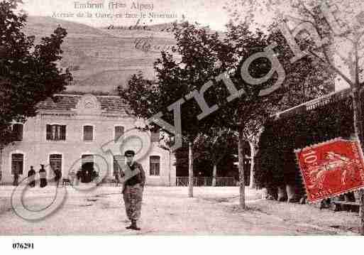 Ville de EMBRUN, carte postale ancienne