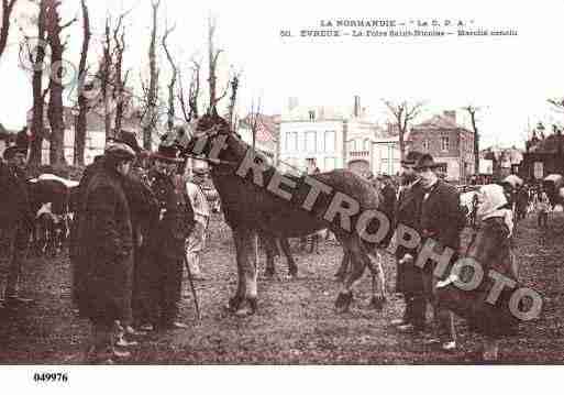 Ville de EVREUX, carte postale ancienne