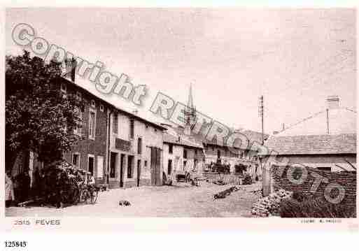 Ville de FEVES, carte postale ancienne Ville de FEVES, carte postale ancienne