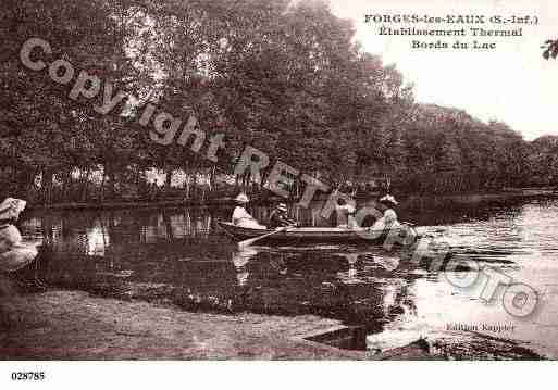 Ville de FORGESLESEAUX, carte postale ancienne