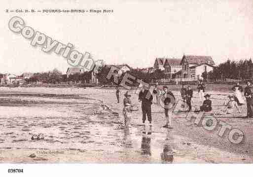 Ville de FOURAS, carte postale ancienne
