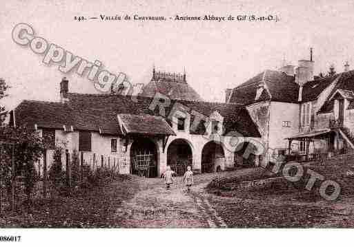 Ville de GIFSURYVETTE, carte postale ancienne