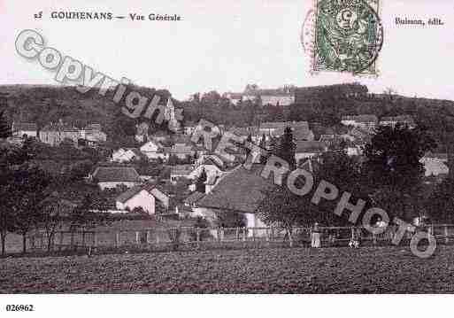 Ville de GOUHENANS, carte postale ancienne
