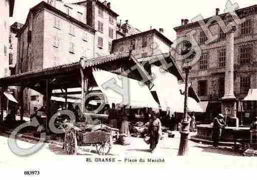 Ville de GRASSE, carte postale ancienne Ville de GRASSE, carte postale ancienne