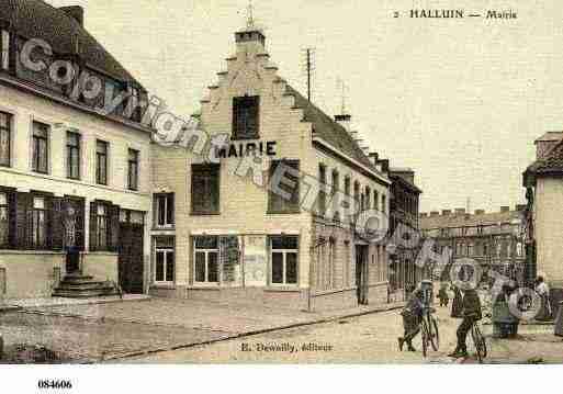 Ville de HALLUIN, carte postale ancienne Ville de HALLUIN, carte postale ancienne