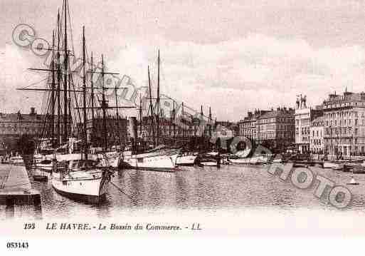 Ville de HAVRE(LE), carte postale ancienne