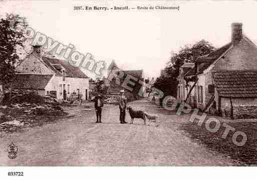 Ville de INEUIL, carte postale ancienne