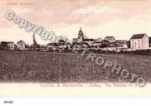 Ville de LATHUS, carte postale ancienne