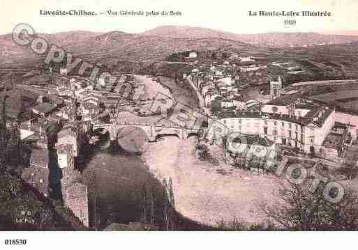 Ville de LAVOUTECHILHAC, carte postale ancienne