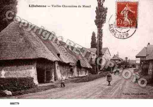 Ville de LILLEBONNE, carte postale ancienne