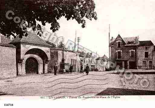 Ville de LIVERDUN, carte postale ancienne