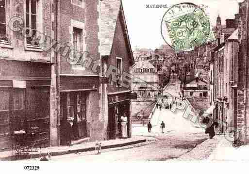 Ville de MAYENNE, carte postale ancienne