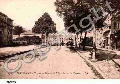 Ville de MAYENNE, carte postale ancienne