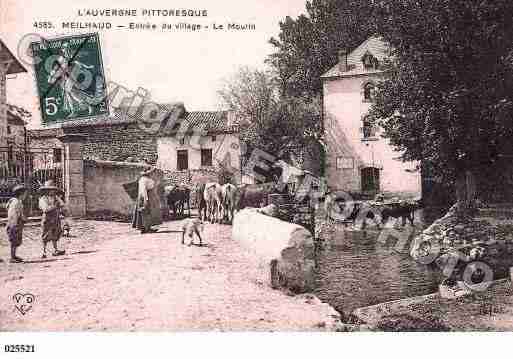 Ville de MEILHAUD, carte postale ancienne