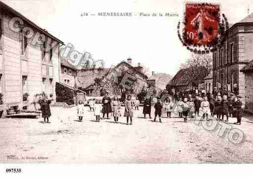 Ville de MENESSAIRE, carte postale ancienne