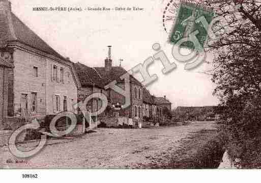 Ville de MESNILSAINTPERE, carte postale ancienne