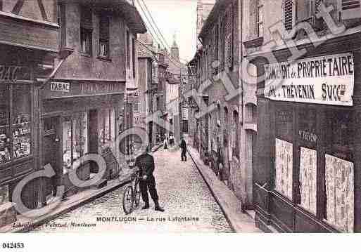 Ville de MONTLUCON, carte postale ancienne