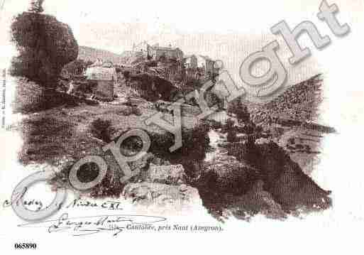 Ville de NANT, carte postale ancienne