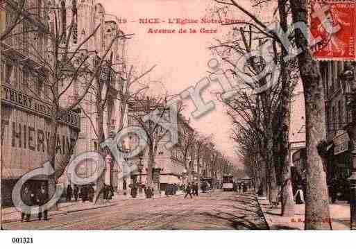 Ville de NICE, carte postale ancienne