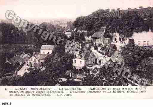 Ville de NOIZAY, carte postale ancienne