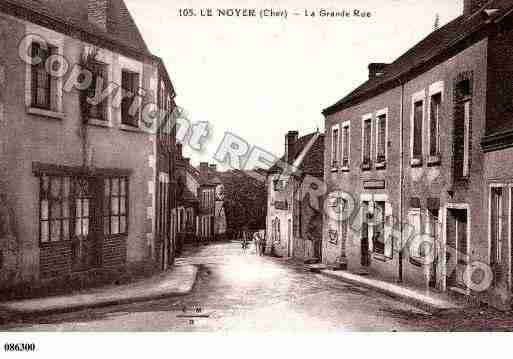 Ville de NOYER(LE), carte postale ancienne