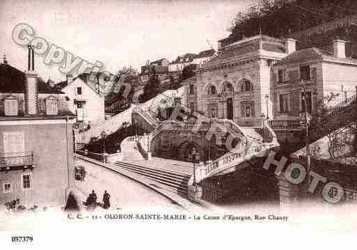 Ville de OLORONSAINTEMARIE, carte postale ancienne