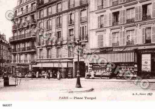 Ville de PARIS9, carte postale ancienne