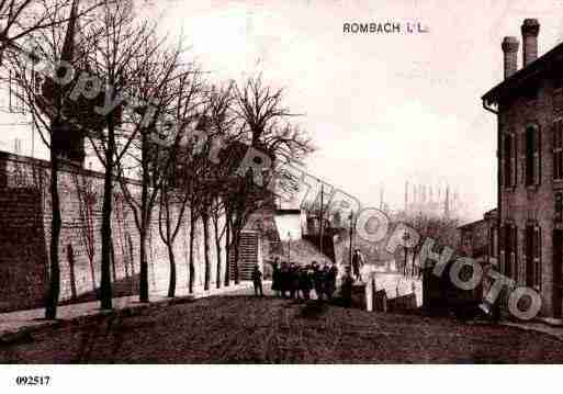 Ville de ROMBAS, carte postale ancienne