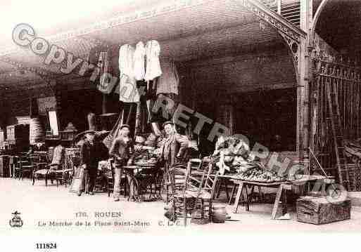 Ville de ROUEN, carte postale ancienne