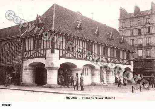 Ville de ROUEN, carte postale ancienne