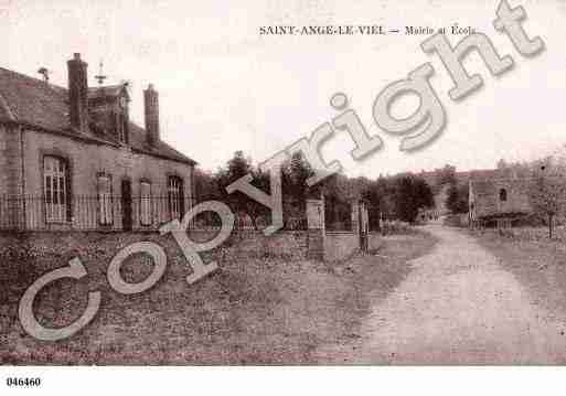 Ville de SAINTANGELEVIEL, carte postale ancienne