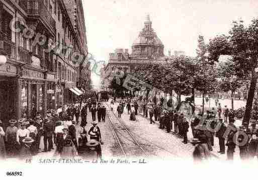 Ville de SAINTETIENNE, carte postale ancienne