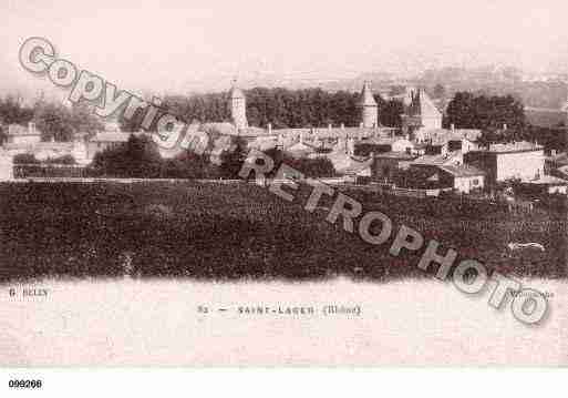 Ville de SAINTLAGER, carte postale ancienne