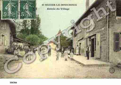 Ville de SAINTNIZIERLEBOUCHOUX, carte postale ancienne