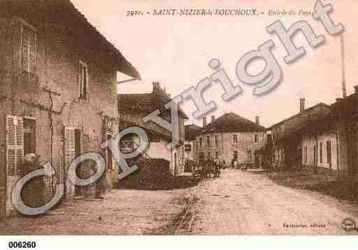 Ville de SAINTNIZIERLEBOUCHOUX, carte postale ancienne