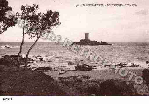 Ville de SAINTRAPHAEL, carte postale ancienne