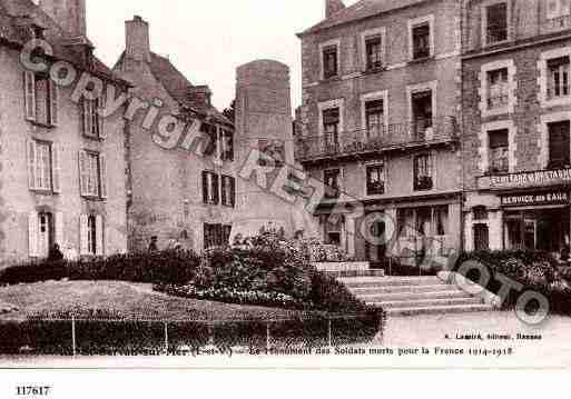 Ville de SAINTSERVAN, carte postale ancienne