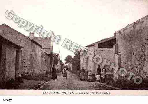 Ville de SAINTSOUPPLETS, carte postale ancienne Ville de SAINTSOUPPLETS, carte postale ancienne